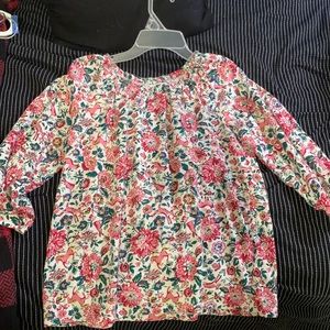 💓Colorful old navy printed shirt💟